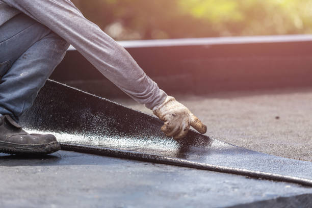 Professional Emergency Waterproofing technician working in Hermitage, PA